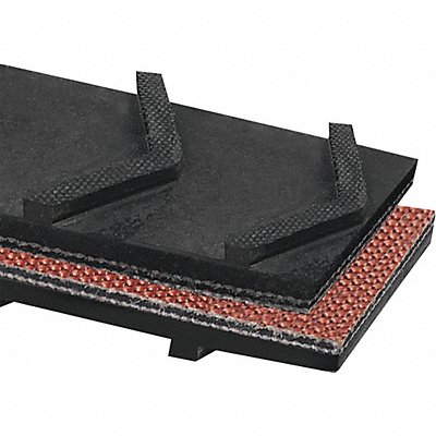 Conveyor Belt 2Ply 220 Ntrle Blk 8InW
