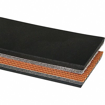 Conveyor Belt 3Ply 330 Ntrle Blk 6InW