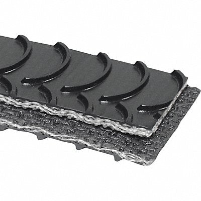 Conveyor Belt Intrwvn 120 PVC Blk 6InW