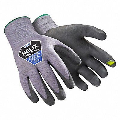 Safety Glove Poly Palm Txturd Grey XL PR