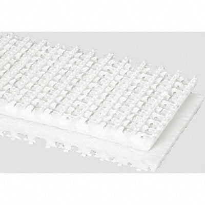 Conveyor Belt Intrwvn 100 PVC Wht 16InW