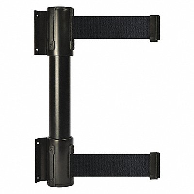 Belt Barrier 7-1/2 ft 2 Belts Black