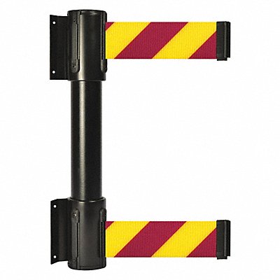 Belt Barrier Magenta/Yellow Diag Stripe