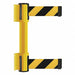 Belt Barrier Black w/Yellow Horizontal