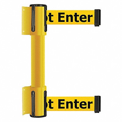 Belt Barrier Caution-Do Not Enter Yellow