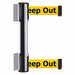 Belt Barrier Danger-Keep Out Chrome