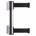 Belt Barrier 7-1/2ft 2 Belt Satin Chrome