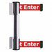 Belt Barrier 7-1/2 ft Satin Chrome