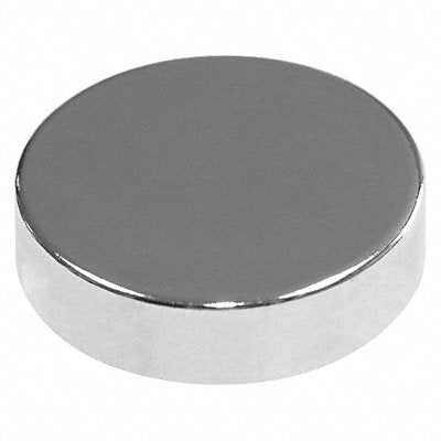 Disc Magnet 16 lb Nickel Plating