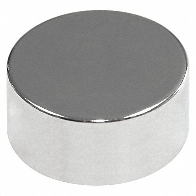 Disc Magnet 50 lb Nickel Plating