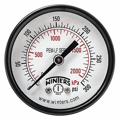 J1387 Gauge Pressure 2in. 0 to 300 psi