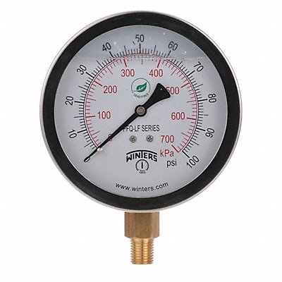 J1383 Gauge Pressure 4in. 0 to 100 psi