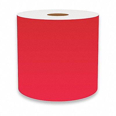 Label Tape Red 4in W For Mfr No VnM4