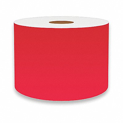 Label Tape Red 3in W For Mfr No VnM4