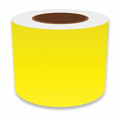 J2297 Label Tape Yellow 4in W For Mfr No VnM8