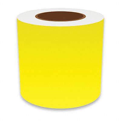 J2299 Label Tape Yellow 5in W For Mfr No VnM8