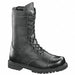 Boot 11M Black Front Lace/Side Zipper PR