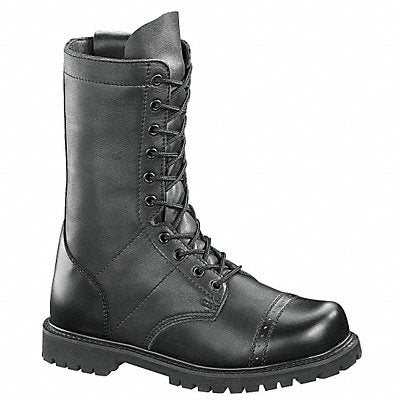 Boot 13M Black Front Lace/Side Zipper PR