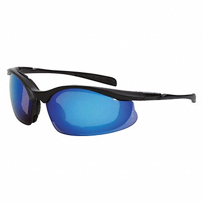 Safety Glasses Blue Mirror