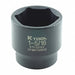 Impact Socket SAE 1-5/16in 1-1/2in.L Hex