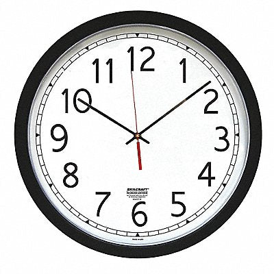 Wall Clock Analog Battery