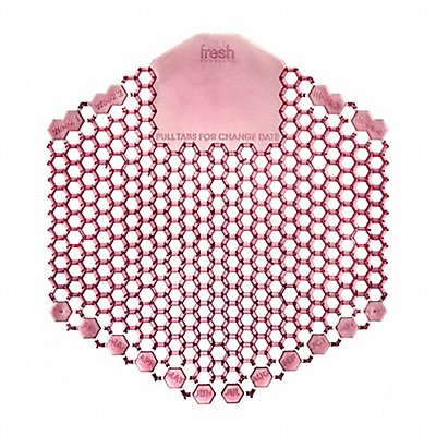 Urinal Screen Hexagon Pink 58 g PK10