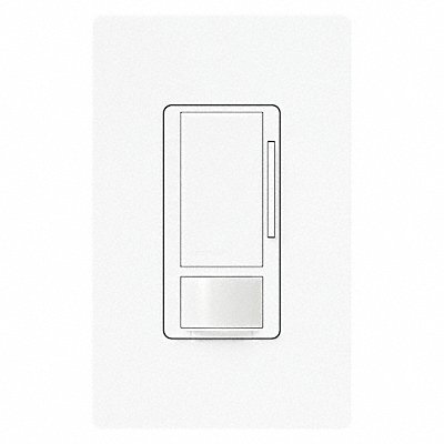 Vacancy Dimmer Snsr Wall White