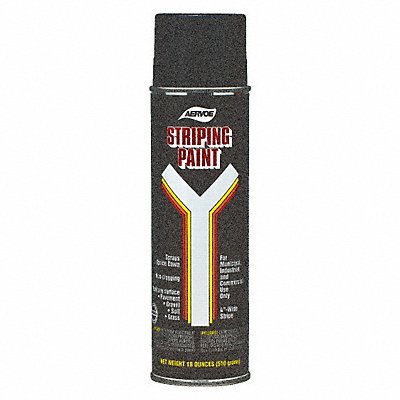 Striping Paint Permanent 20 oz Black