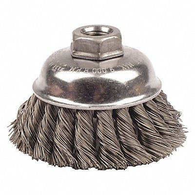 Knot Wire End Brush 3-1/2In