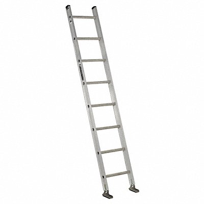 Straight Ladder 300 lb Alum