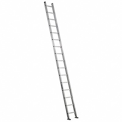 Straight Ladder 300 lb Alum