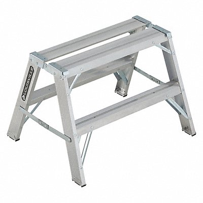 Sawhorse Ladder Aluminum 33-1/4 W 25 H