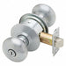 Plymouth Knob Privacy Lock Satin Chrome