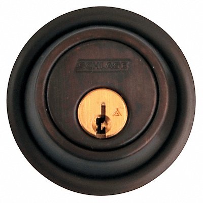 1-Cyl Deadbolt Standard Dark Bronze