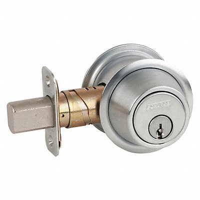 2-Cyl Deadbolt Standard Satin Chrome