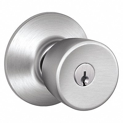 Knob Lockset Mechanical Entrance Grd. 2