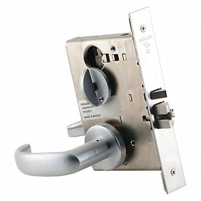 Entry Lock 17A Trim Satin Chrome C123