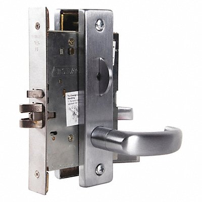 Entry Lock 17L Trim Satin Chrome C123