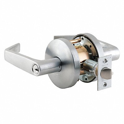 Lever Lockset Mechanical Entrance Grd. 2