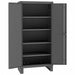 Storage Cabinet 78 x36 x24 Gray 4Shlv