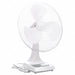 Desk Fan 16 White 3-Speed 120V 0.5A