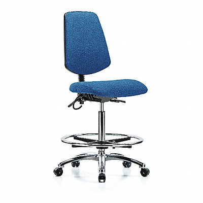 Fab ESD Chr Hi Md Bk FR Cstrs Blue