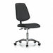 CR Vinyl Chr Desk Med Back Cast Blk