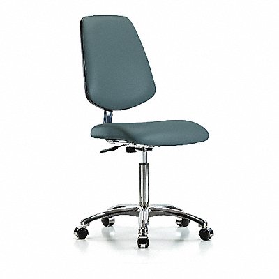 CR Vinyl Chr Med Med Back Cast Blue
