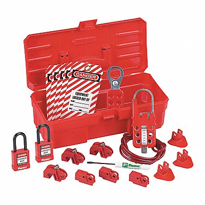 Contractor 34 Pc Lock-Out Kit Rd