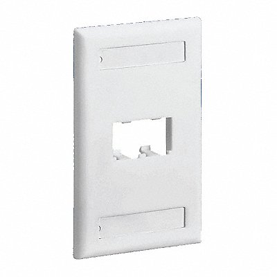 Faceplate 2pt Sgl Gang Classic Ei
