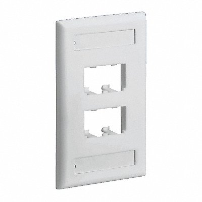 Faceplate 4pt Sgl Gang Classic Ei
