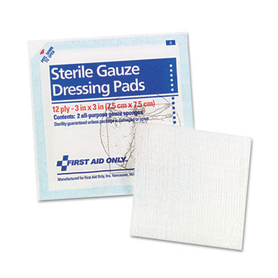 PADS,GAUZE,3X3,5-2PK"