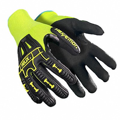 Safety Gloves 6/XS Nylon Black 9.3 L PR