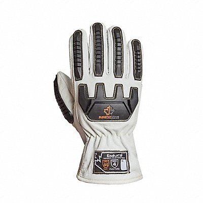 Work Gloves Drivers XS Leather PR